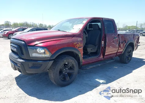 2022 Ram 1500 Classic Warlock 4X4 6'4 Box из США, поврежденный, VIN 1C6RR7GT6NS121205